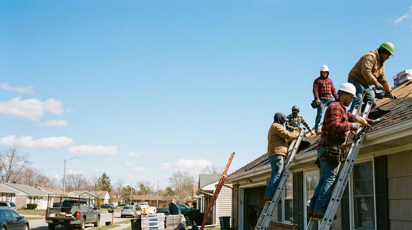 Roofing in Palms, MI near me